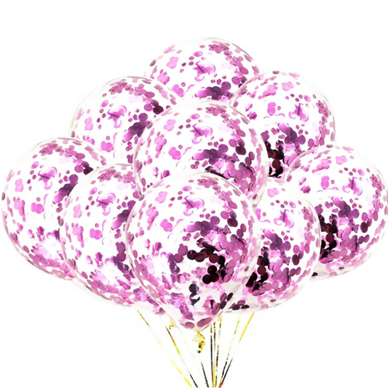 Confetti Balloon12-Inch Paper Scrap Balloon round Sequin Balloon Transparent Rose Gold Paper Scrap Latex Ball Confetti Balloon12-Inch Paper Scrap Balloon round Sequin Balloon Transparent Rose Gold Paper Scrap Latex Ball