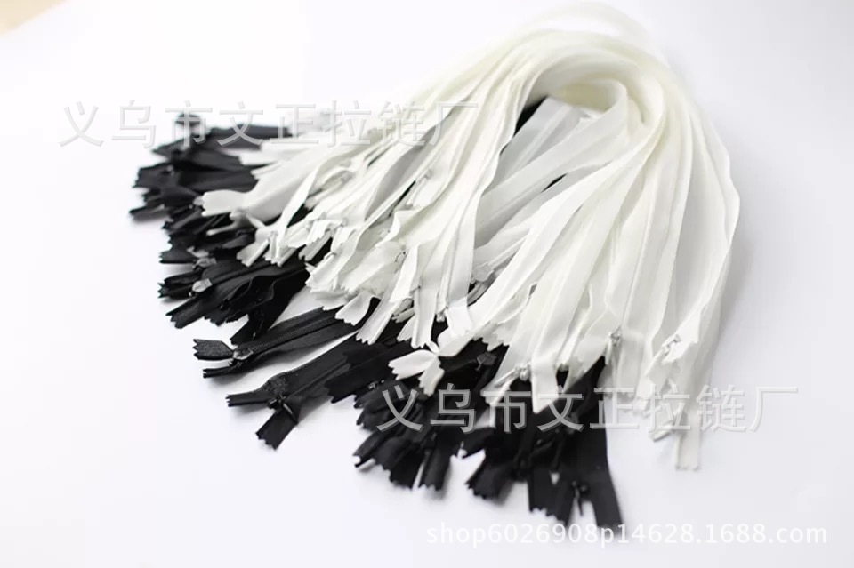 No. 3 Invisible Zipper Double Head 4 Head 6 Head Multi Head Nursing Wear Cloth Lace Edge Car Supplies Luggage Zipper No. 3 Invisible Zipper Double Head 4 Head 6 Head Multi Head Nursing Wear Cloth Lace Edge Car Supplies Luggage Zipper