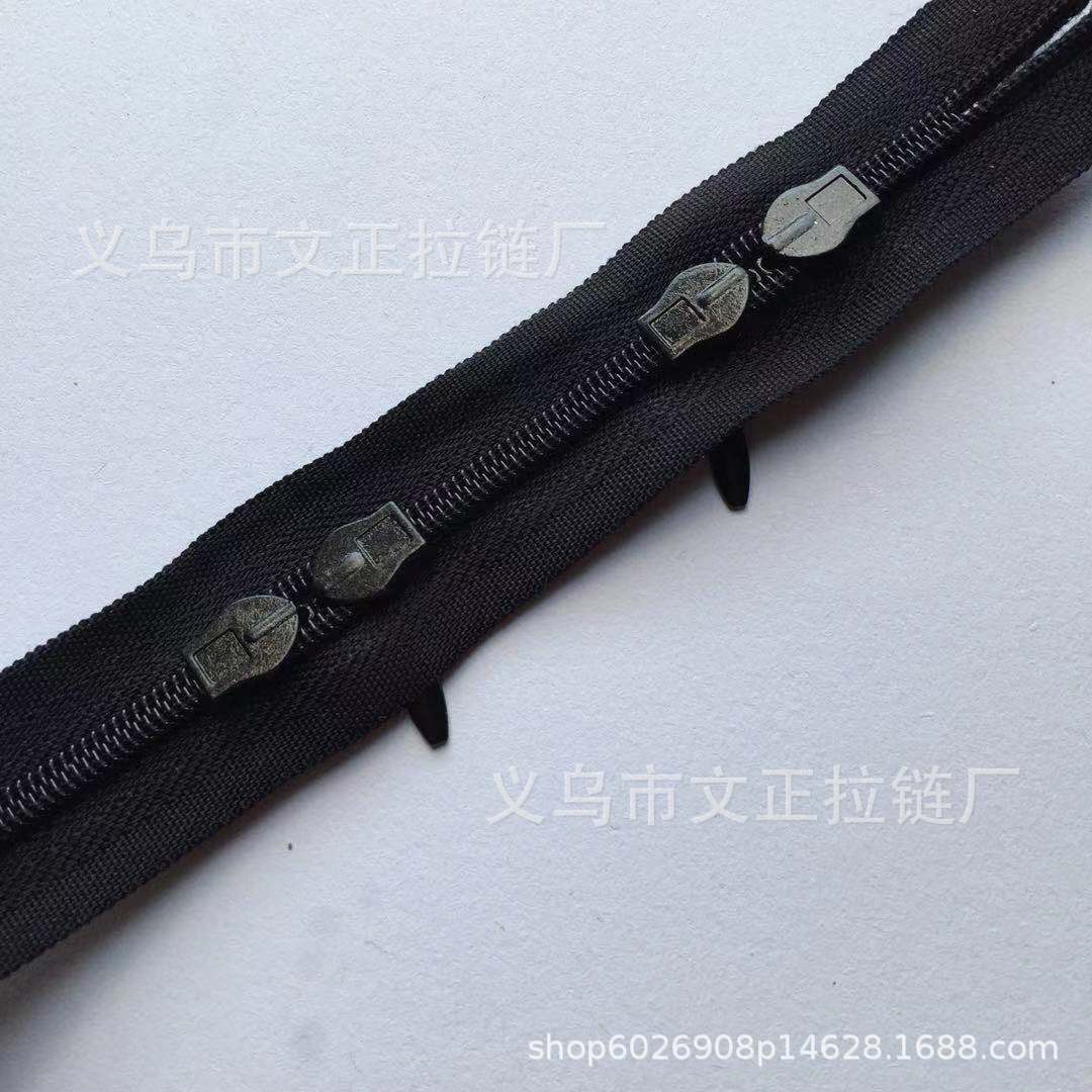 No. 3 Invisible Zipper Double Head 4 Head 6 Head Multi Head Nursing Wear Cloth Lace Edge Car Supplies Luggage Zipper No. 3 Invisible Zipper Double Head 4 Head 6 Head Multi Head Nursing Wear Cloth Lace Edge Car Supplies Luggage Zipper