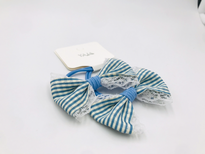 Lace Edge Bowknot Headband Hair Rope Hair Ring Student Plaid Knotted Hair Tie Hair Accessories Headdress Lace Edge Bowknot Headband Hair Rope Hair Ring Student Plaid Knotted Hair Tie Hair Accessories Headdress
