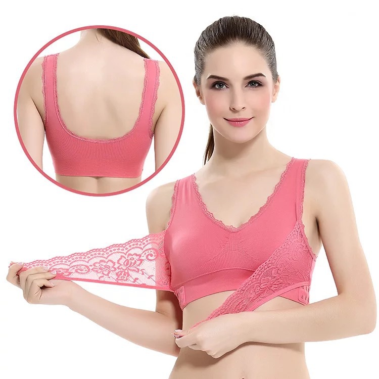Super Push up Adjustable Chest Support Running Vest 8 Colors 7 Yards Front Cross Side Buckle Lace Edge Sports Yoga Bra