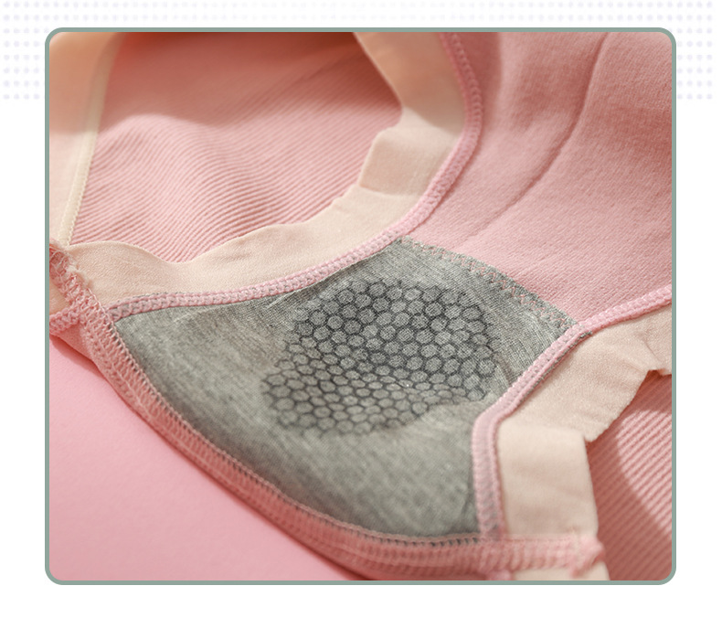 Pack Of Four Pairs Miss Qianjin Sweet Bowknot Underwear Girl Graphene Cotton Stall Breathable Macaron Briefs