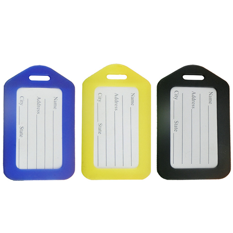 Plastic Aircraft High-End Boarding Tag Suitcase Consignment Tag Luggage Tag