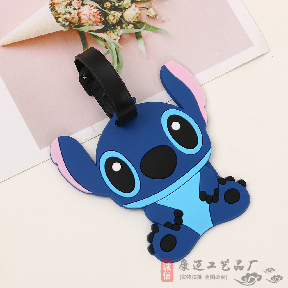 Boarding Pass Luggage Tag Luggage Tag Luggage Tag Ins Cute Stitch Anti-Lost Creative Check-in Tag
