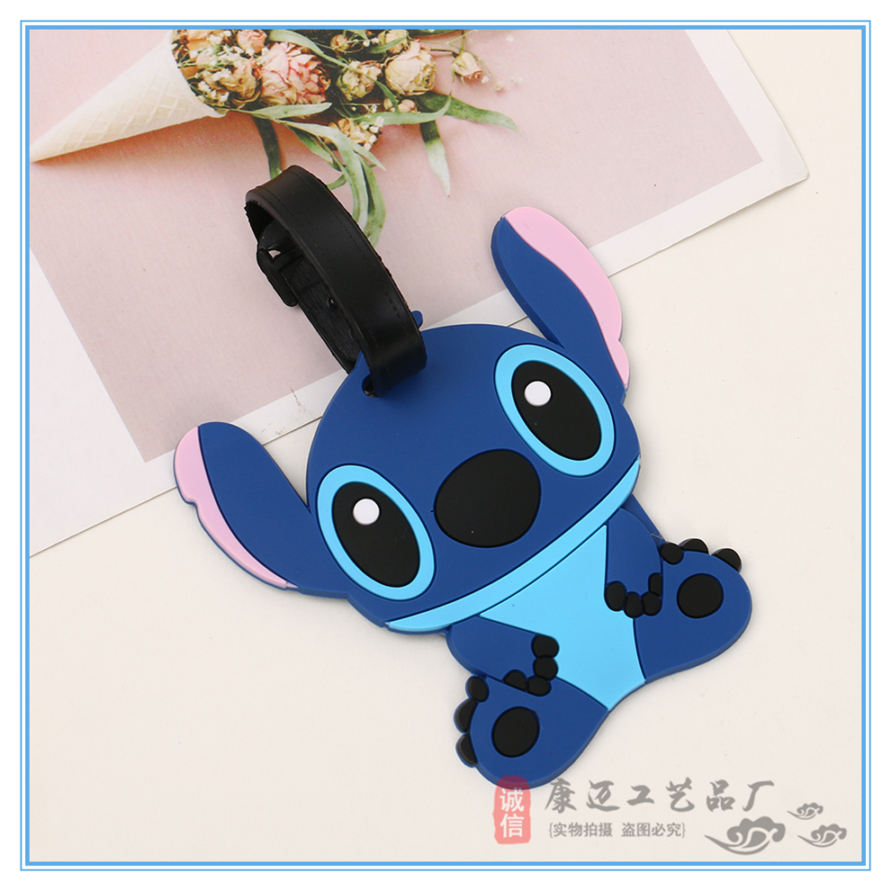 Boarding Pass Luggage Tag Luggage Tag Luggage Tag Ins Cute Stitch Anti-Lost Creative Check-in Tag