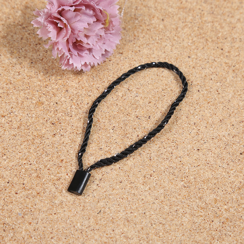 2018 New Durable Thick Rope Tag Charm Bracelet Universal Plastic Thick Rope Charm Bracelet Textile Accessories Factory Wholesale