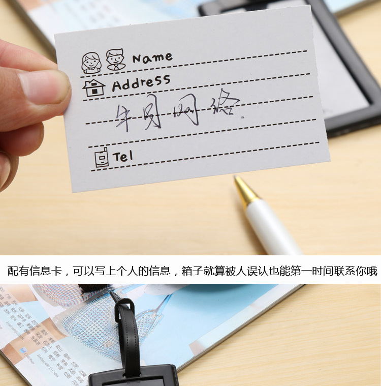 Customized Bags Luggage Tag Wholesale Soft Rubber Luggage Tag Hot Sale Personalized Fashion Boarding Pass Factory Wholesale