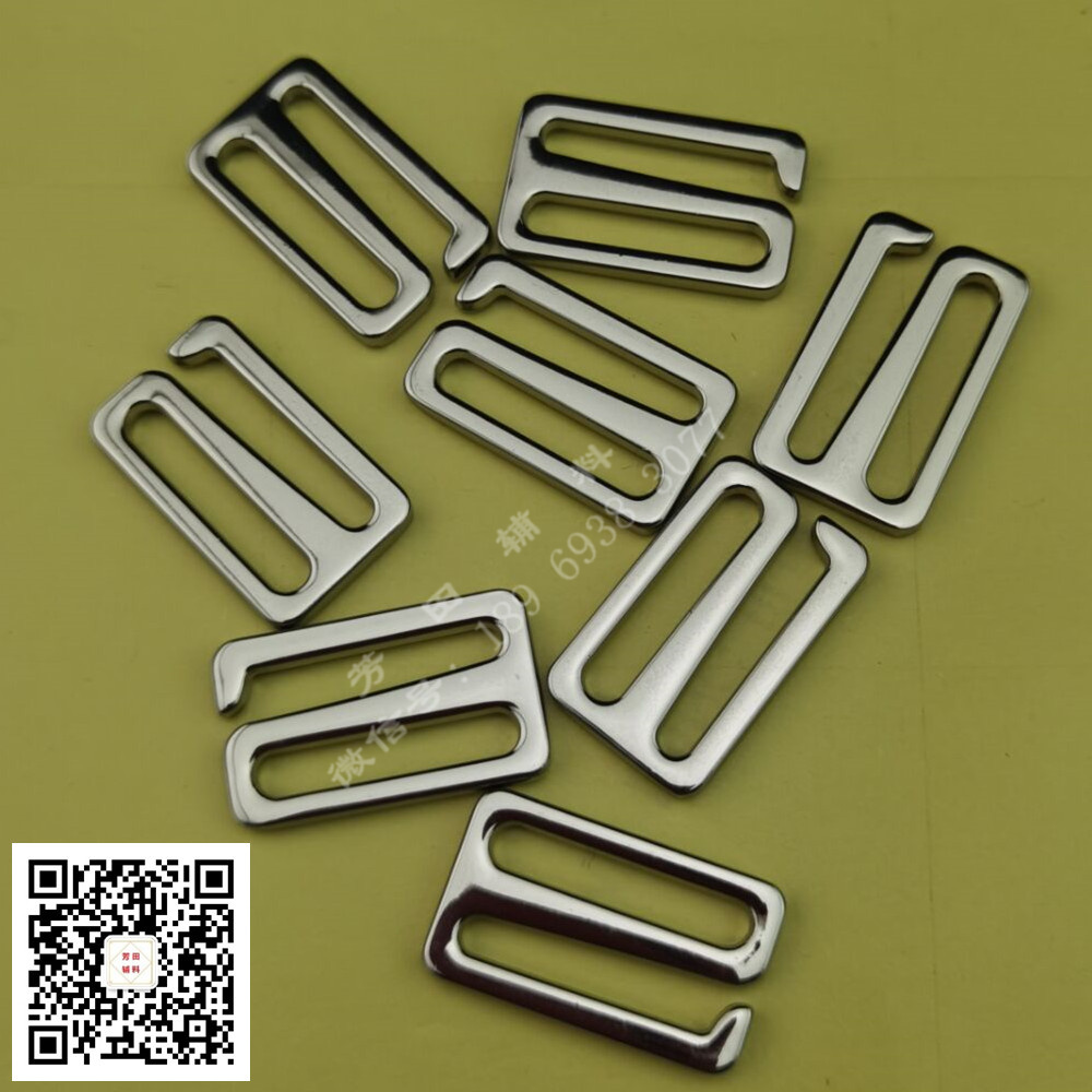 25 Inner Diameter Alloy Three-Gear Buckle 9-Word Hook Grade A Electroplating Environmental Protection