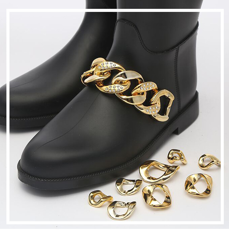 Czech Diamond Chain Release Buckle Shoe Buckle Electroplating Ornament Accessories DIY Clothing Sccessories Shoe Buckle Yiwu Market Wholesale Czech Diamond Chain Release Buckle Shoe Buckle Electroplating Ornament Accessories DIY Clothing Sccessories Shoe Buckle Yiwu Market Wholesale