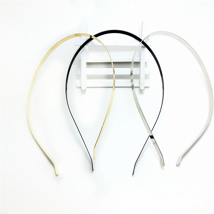Factory Direct Supply Regular 3/4/5/6 Electroplating Headband Hair Ring Women's Head Buckle Accessories DIY Hair Accessories Factory Direct Supply Regular 3/4/5/6 Electroplating Headband Hair Ring Women's Head Buckle Accessories DIY Hair Accessories