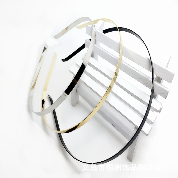 Factory Direct Supply Regular 3/4/5/6 Electroplating Headband Hair Ring Women's Head Buckle Accessories DIY Hair Accessories Factory Direct Supply Regular 3/4/5/6 Electroplating Headband Hair Ring Women's Head Buckle Accessories DIY Hair Accessories