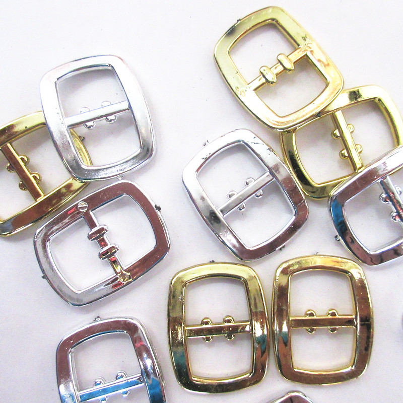 Belt Buckle Shoe Buckle Golden Silver Japanese Buckle Christmas Jewelry Electroplating Accessories 8 Specifications