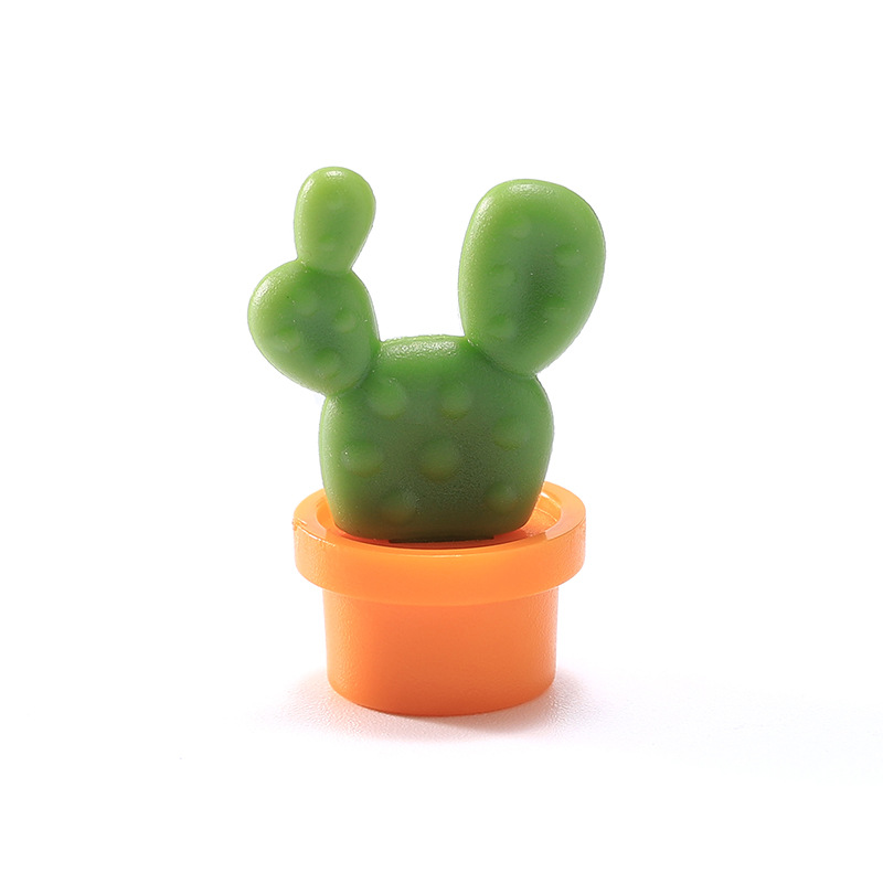 Cute Succulent Plant Creative Magnetic Buckle Cactus Refridgerator Magnets Magnetic Stickers Home Decorations
