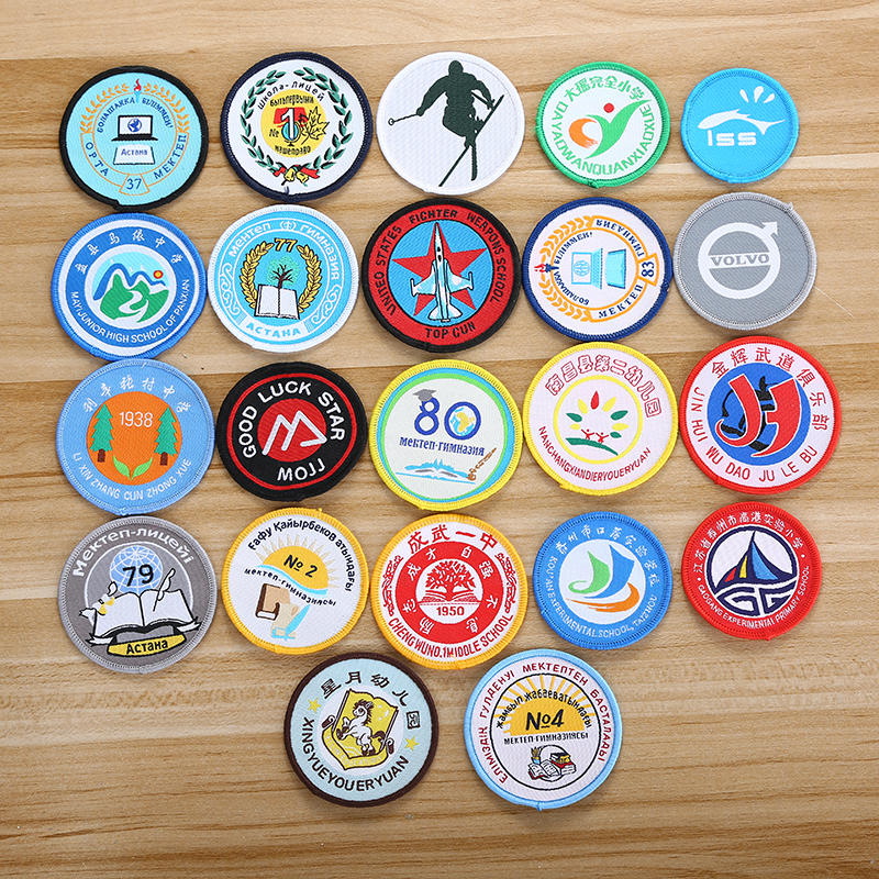 Factory direct selling personality insignia large variety embroidery cloth paste
