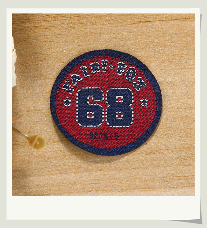 To make a custom small and medium school kindergarten garden school uniform cloth paste round badge badge To make a custom small and medium school kindergarten garden school uniform cloth paste round badge badge