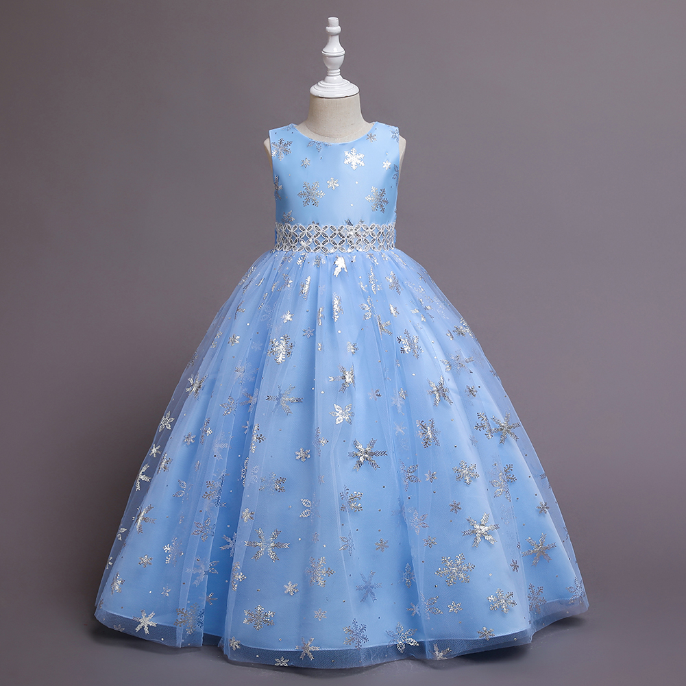 Christmas Children's Dress Princess Dress Long Printed Tulle Skirt Dance Skirt 5-14 Years Old Girl Dress in Stock Christmas Children's Dress Princess Dress Long Printed Tulle Skirt Dance Skirt 5-14 Years Old Girl Dress in Stock