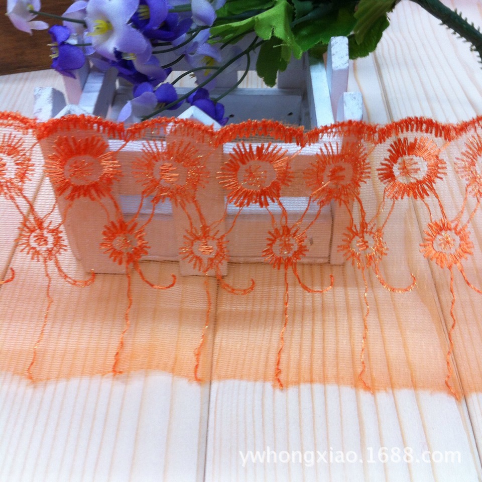 Spot Small Batch Manufacturers Supply 10cm Skirt Stabilized Yarn Lace Mesh Embroidery Lace Clothing Accessories Spot Small Batch Manufacturers Supply 10cm Skirt Stabilized Yarn Lace Mesh Embroidery Lace Clothing Accessories