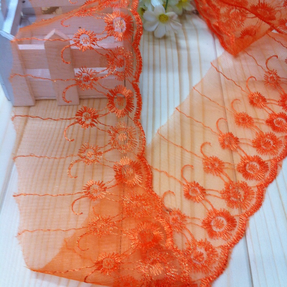 Spot Small Batch Manufacturers Supply 10cm Skirt Stabilized Yarn Lace Mesh Embroidery Lace Clothing Accessories Spot Small Batch Manufacturers Supply 10cm Skirt Stabilized Yarn Lace Mesh Embroidery Lace Clothing Accessories