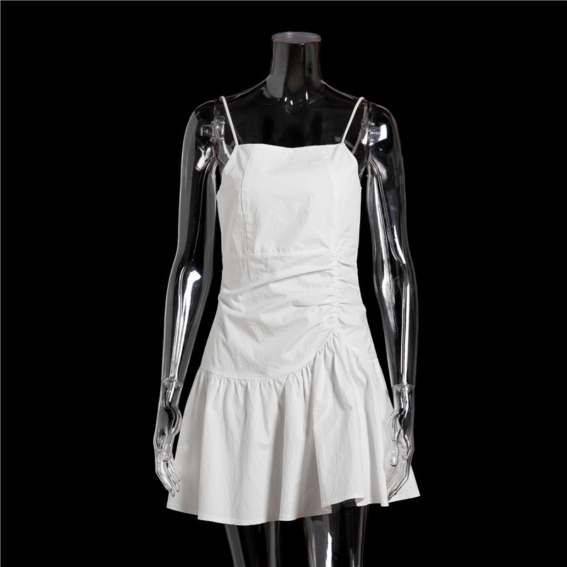 Amazon European and American Women's Clothing Sexy Tube Top Beach Dress Sling Bottoming A- line Dress Mesh Summer Dress Wholesale Amazon European and American Women's Clothing Sexy Tube Top Beach Dress Sling Bottoming A- line Dress Mesh Summer Dress Wholesale