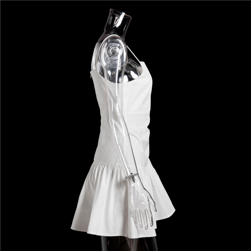 Amazon European and American Women's Clothing Sexy Tube Top Beach Dress Sling Bottoming A- line Dress Mesh Summer Dress Wholesale Amazon European and American Women's Clothing Sexy Tube Top Beach Dress Sling Bottoming A- line Dress Mesh Summer Dress Wholesale