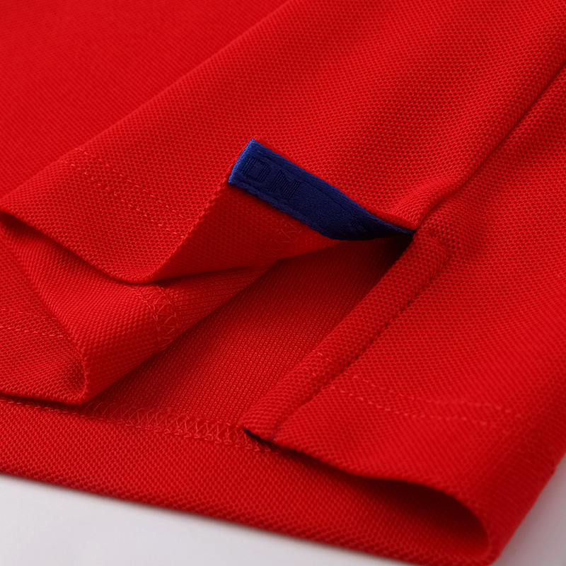Summer Men's and Women's Fashion Short-Sleeved Polo Shirt Customization Casual Polo Collar Cultural Shirt Group Activities Advertising Shirt Customization
