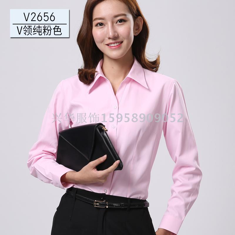 Women&#039;s Long Sleeve Shirt Women&#039;s Long Sleeve Workwear Shirt Women&#039;s Non-ironing Long Sleeve Shirt