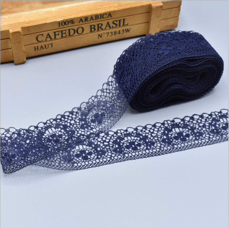 10 Yards a Roll in Stock 4cm Non-Elastic Lace Semicircle Lace Clothing Underwear DIY Accessories Color Accessories