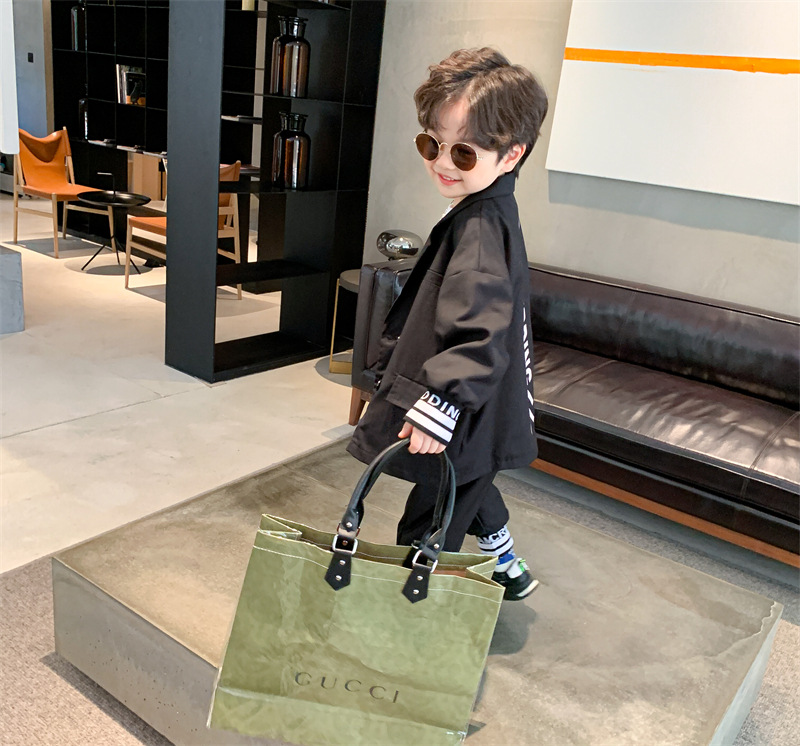 Children's Clothing Boy's Suit Two Pieces 2021 Spring and Autumn New Children's Handsome Dress Boys Western Style Spring and Autumn Two Piece Set Children's Clothing Boy's Suit Two Pieces 2021 Spring and Autumn New Children's Handsome Dress Boys Western Style Spring and Autumn Two Piece Set