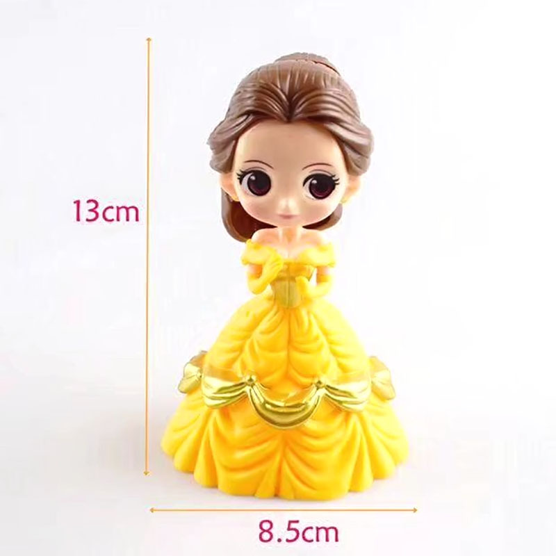 Cake Decoration Princess Decoration Doll Baking Dessert Cartoon Hand-Made Toys Dress up Holiday Birthday Party