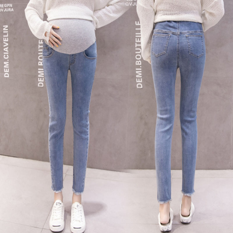 Maternity Pants Women&#039;s Summer Spring and Summer Casual Fashion Pants Outer Wear Maternity Jeans Summer Clothes Season Maternity Clothes