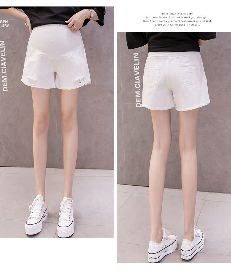 Maternity Pants 2021 New Summer Thin Jeans Loose Casual Fashion Belly Support Denim Shorts Maternity Pants 2021 New Summer Thin Jeans Loose Casual Fashion Belly Support Denim Shorts