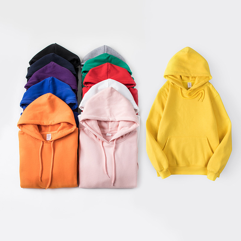 New Hoodie Men&#039;s Sports Hooded Brushed Hoody Printed Logo Men&#039;s Blank Hooded Sweater Fashion Brand Manufacturer