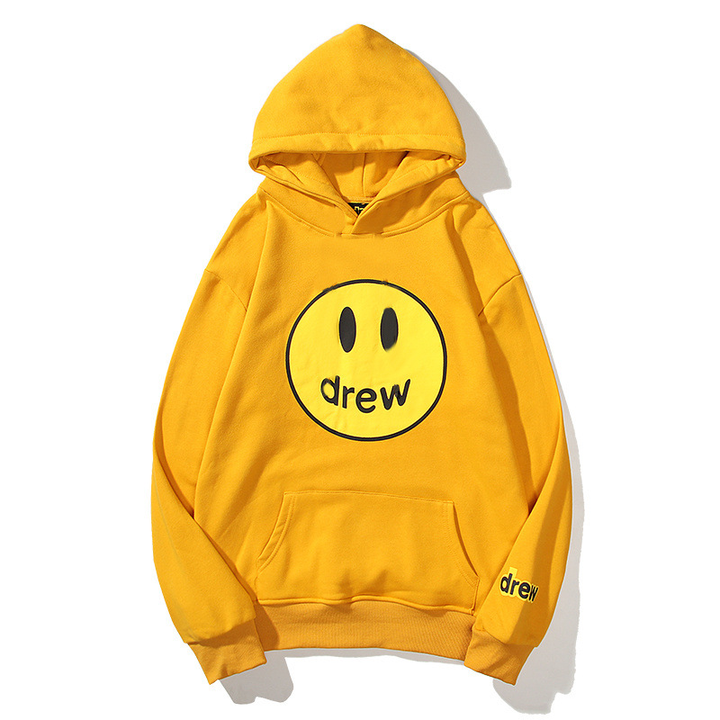 2020 Winter New Star Same Style Smiley Face Brushed Hoody Male and Female Couples Wear Hoodie One Piece Dropshipping