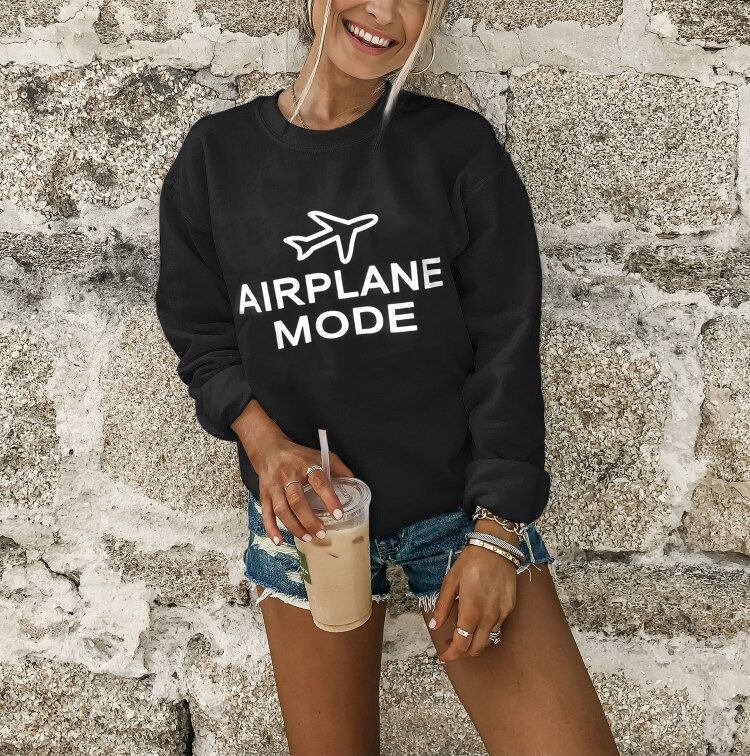 hot style new autumnwinter 2020 offset alphabet pattern long sleeve collar autumnwinter hoody and American women&#039;s wear