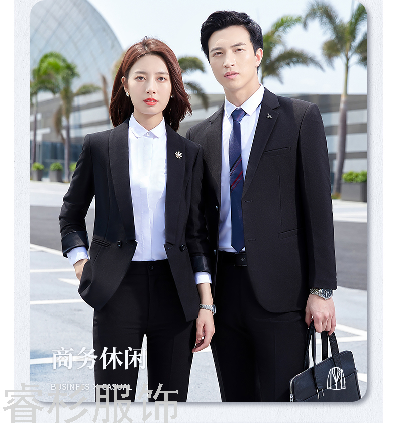 New Men's and Women's Same Business Suit Suit Men's Two-Piece Suit Formal Business Suit Interview Work Clothes New Men's and Women's Same Business Suit Suit Men's Two-Piece Suit Formal Business Suit Interview Work Clothes