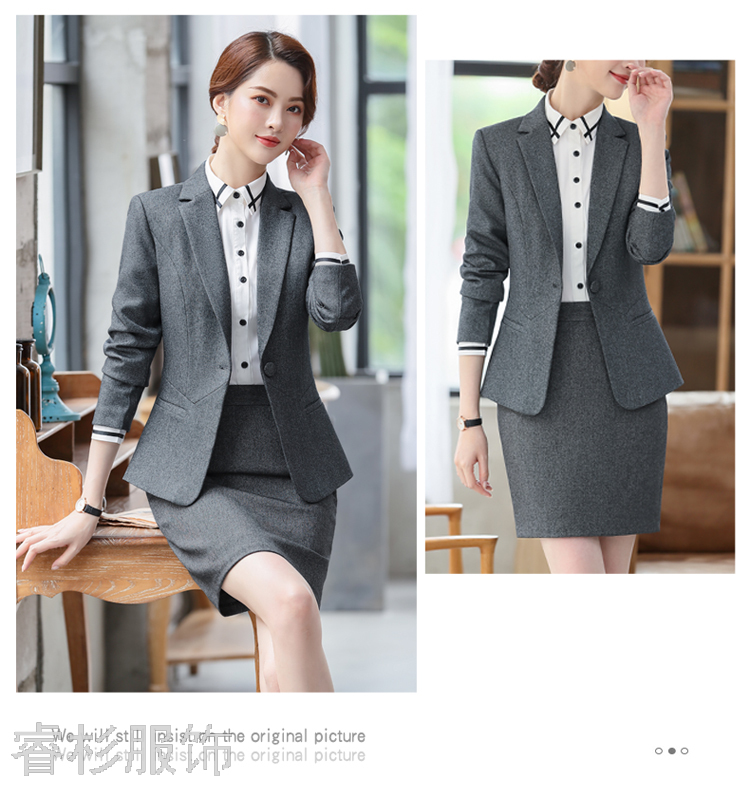 Fashion Suit Women's Business Wear Dignified Goddess Fan High-End Suit Female Suit Slim Fit Slimming Business Suit
