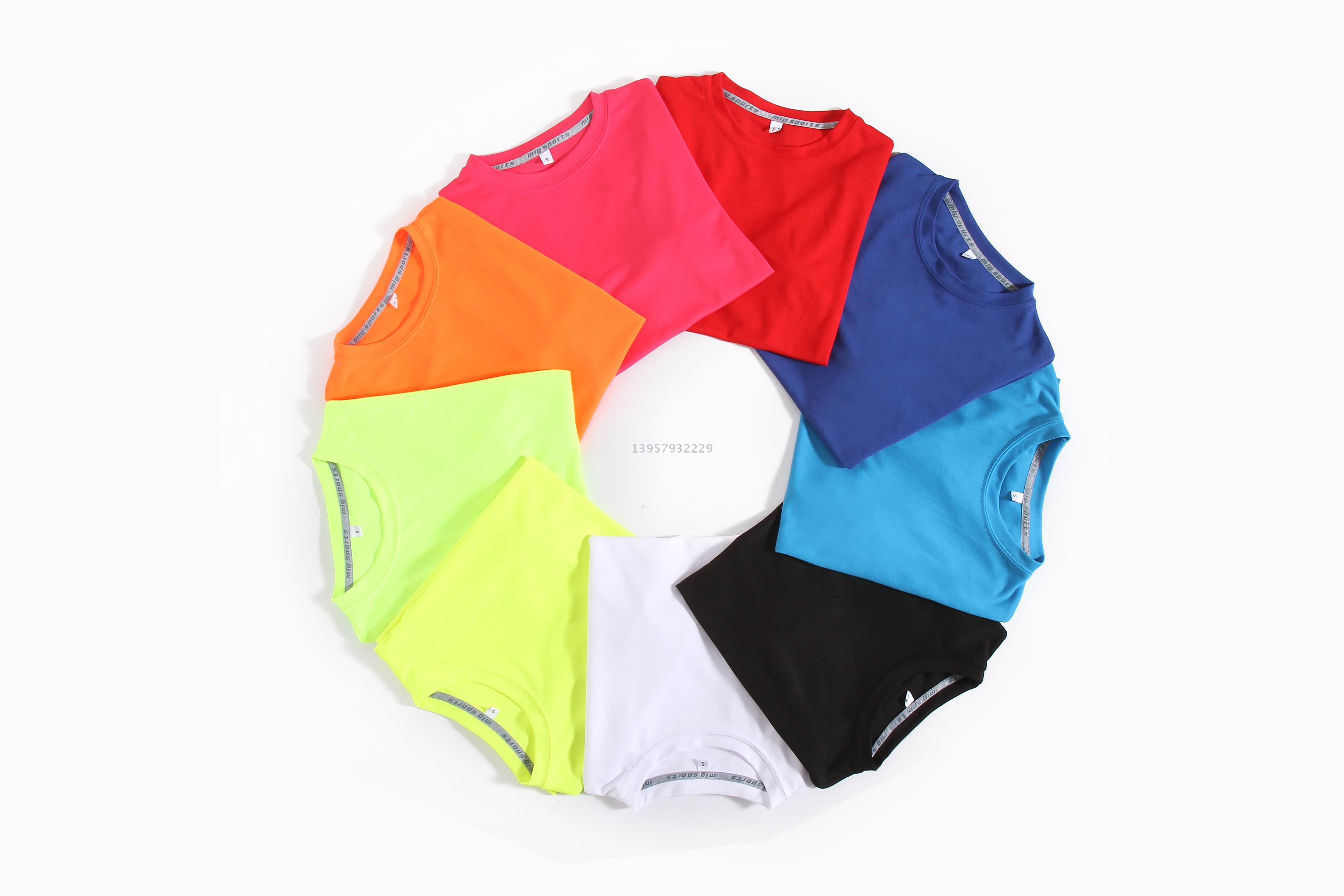 New summer outdoor chiffon quick-dry T-shirt marathon quick-dry short-sleeved round neck spot custom LOGO