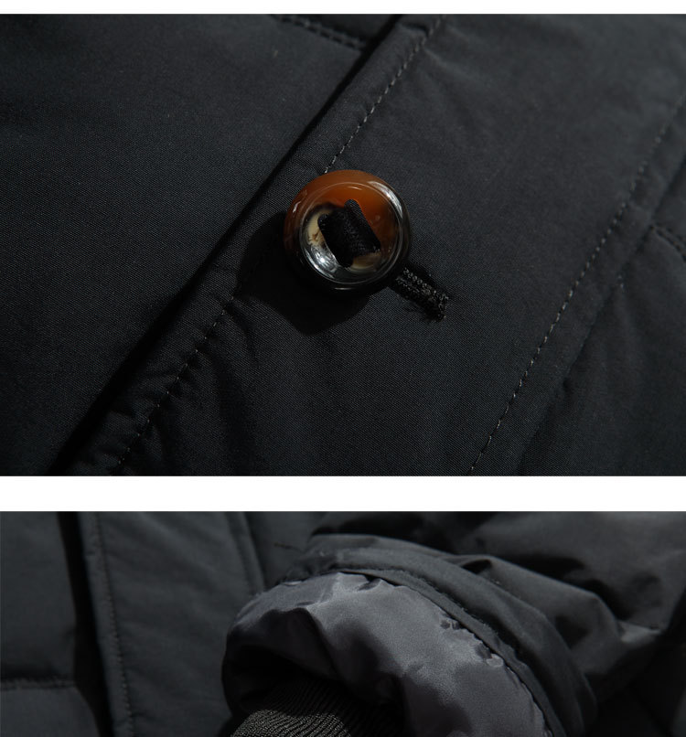 Overseas-purchasing wholesale down jackets overalls for men's clothing manufacturers Thicken men's outerwear uniforms for men
