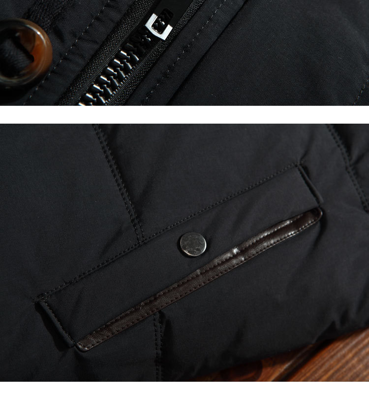 Overseas-purchasing wholesale down jackets overalls for men's clothing manufacturers Thicken men's outerwear uniforms for men
