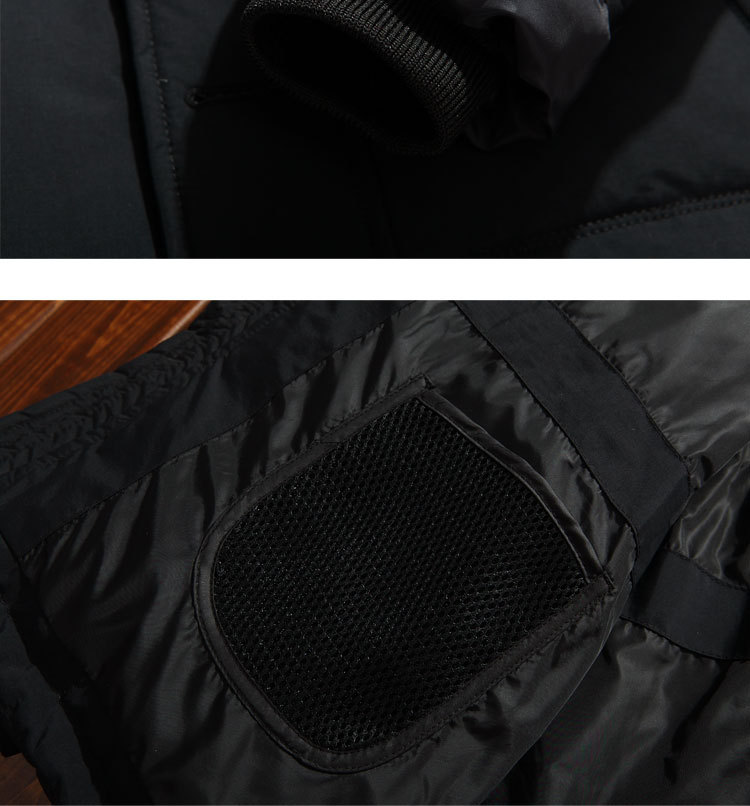 Overseas-purchasing wholesale down jackets overalls for men's clothing manufacturers Thicken men's outerwear uniforms for men