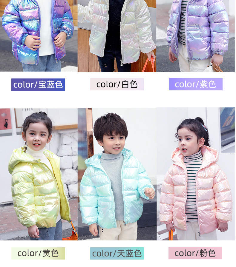 off-Season Clearance Children's Clothing Children's Cotton Clothes Autumn and Winter Baby Winter Clothes Girls Boy's Cotton Jackets Children down Cotton Coat