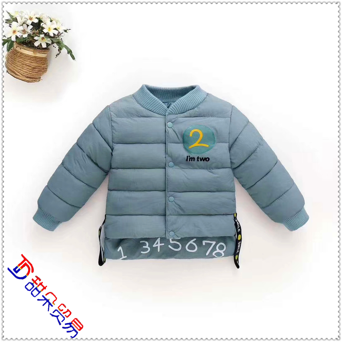 Children&#039;s down cotton-padded jackets with inner pockets short cotton-padded winter jackets for boys and girls 