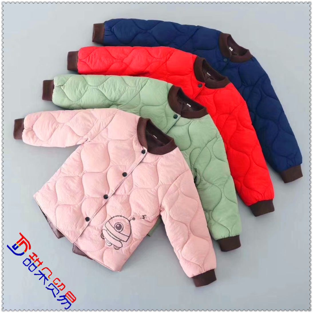 New autumn/winter down jackets for children with inner pockets for boys short thermal coats for girls