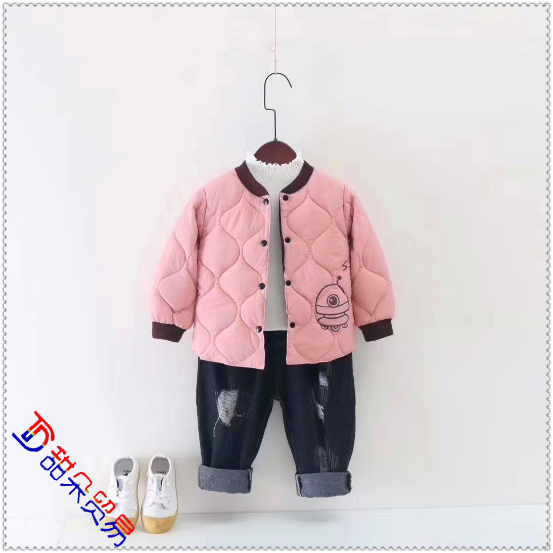 New autumn/winter down jackets for children with inner pockets for boys short thermal coats for girls