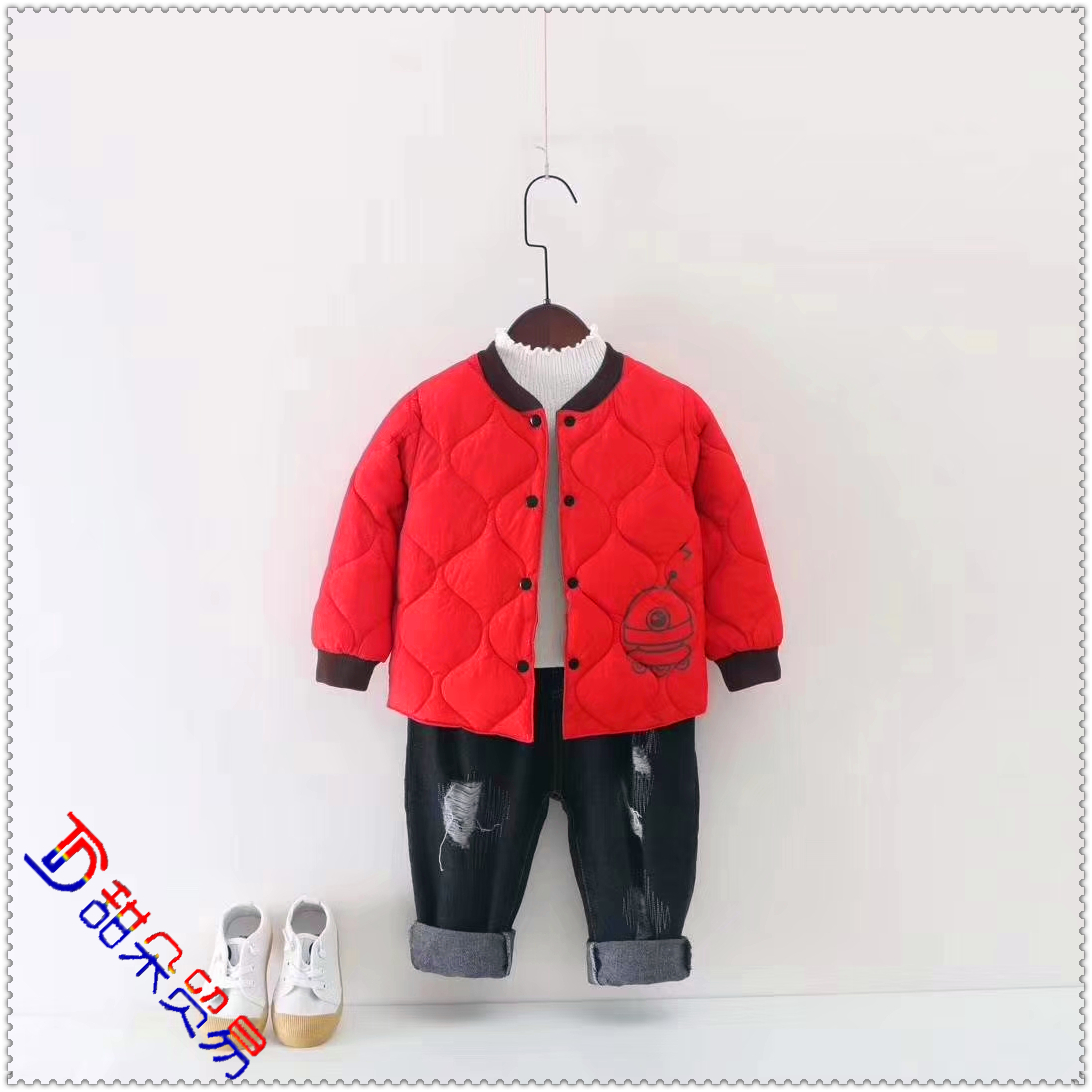 New autumn/winter down jackets for children with inner pockets for boys short thermal coats for girls