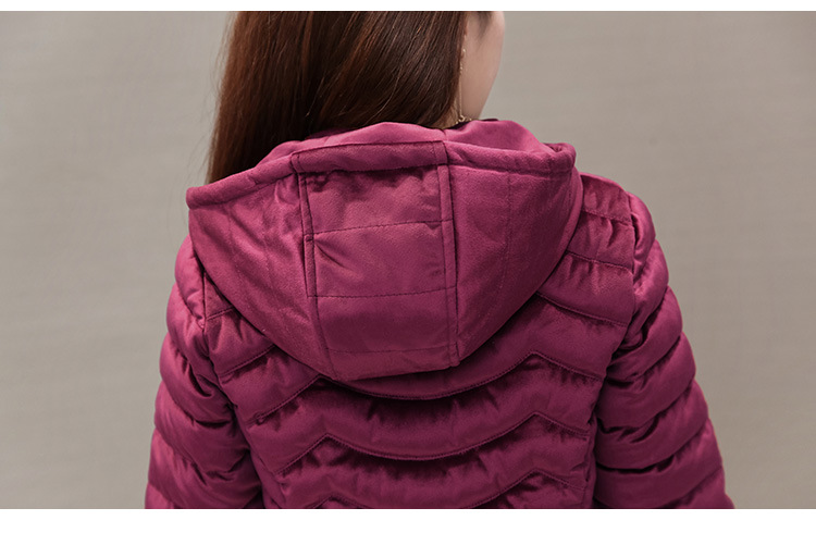 Autumn and Winter 2020 new down cotton-padded jackets for middle-aged and elderly women, padded cotton-padded jackets with thickened warm coats for slimming
