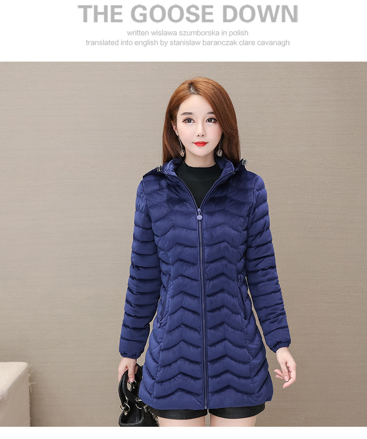 Autumn and Winter 2020 new down cotton-padded jackets for middle-aged and elderly women, padded cotton-padded jackets with thickened warm coats for slimming