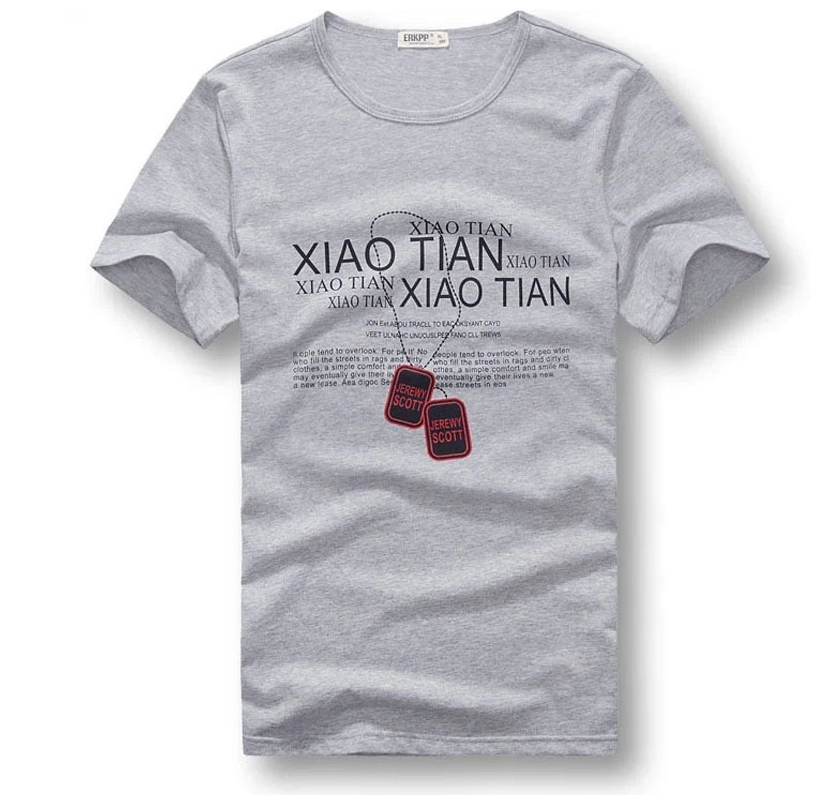 Hot Selling T-shirt, Stall, Hot and Profiteering Products, Men&#039;s Short-Sleeved T-shirt Inventory Clothing Tail Goods Processing