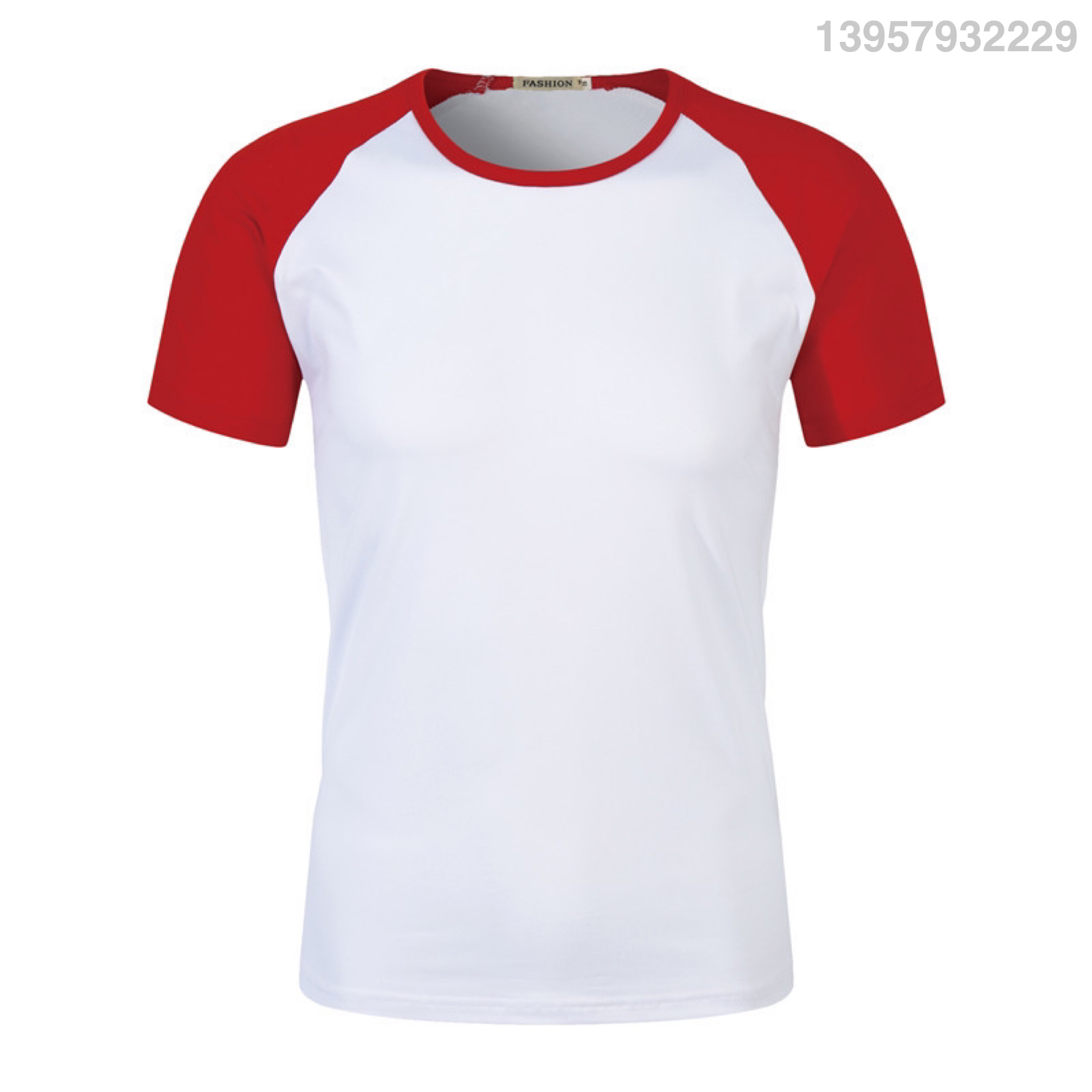 200G Modal Stitching Raglan round Neck Short Sleeve T-shirt Children&#039;s Summer Camp Business Attire Activity Kindergarten