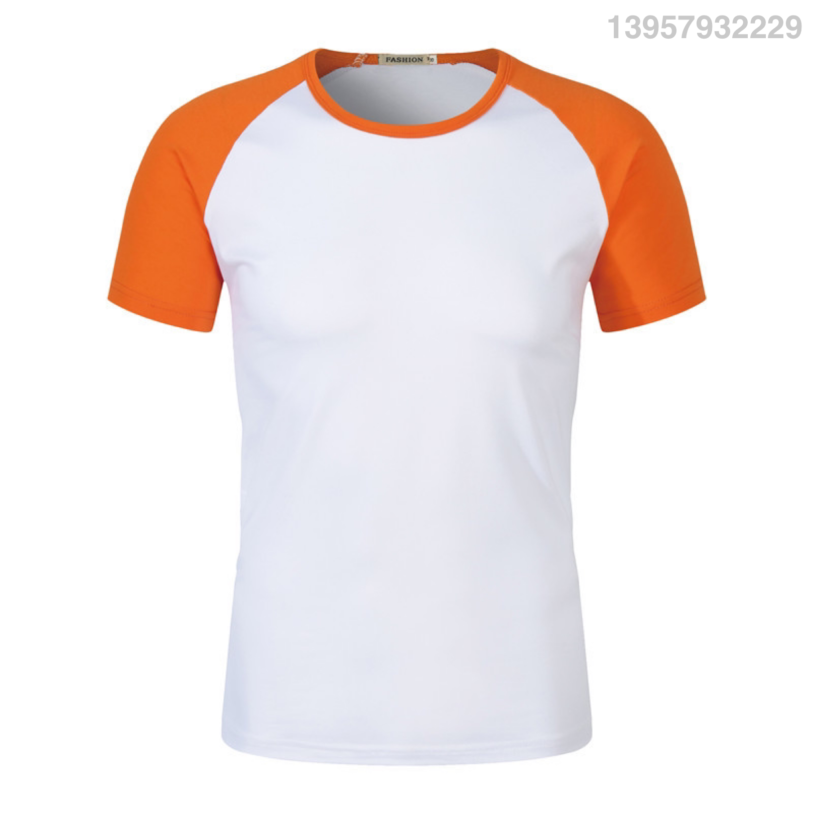 200G Modal Stitching Raglan round Neck Short Sleeve T-shirt Children&#039;s Summer Camp Business Attire Activity Kindergarten